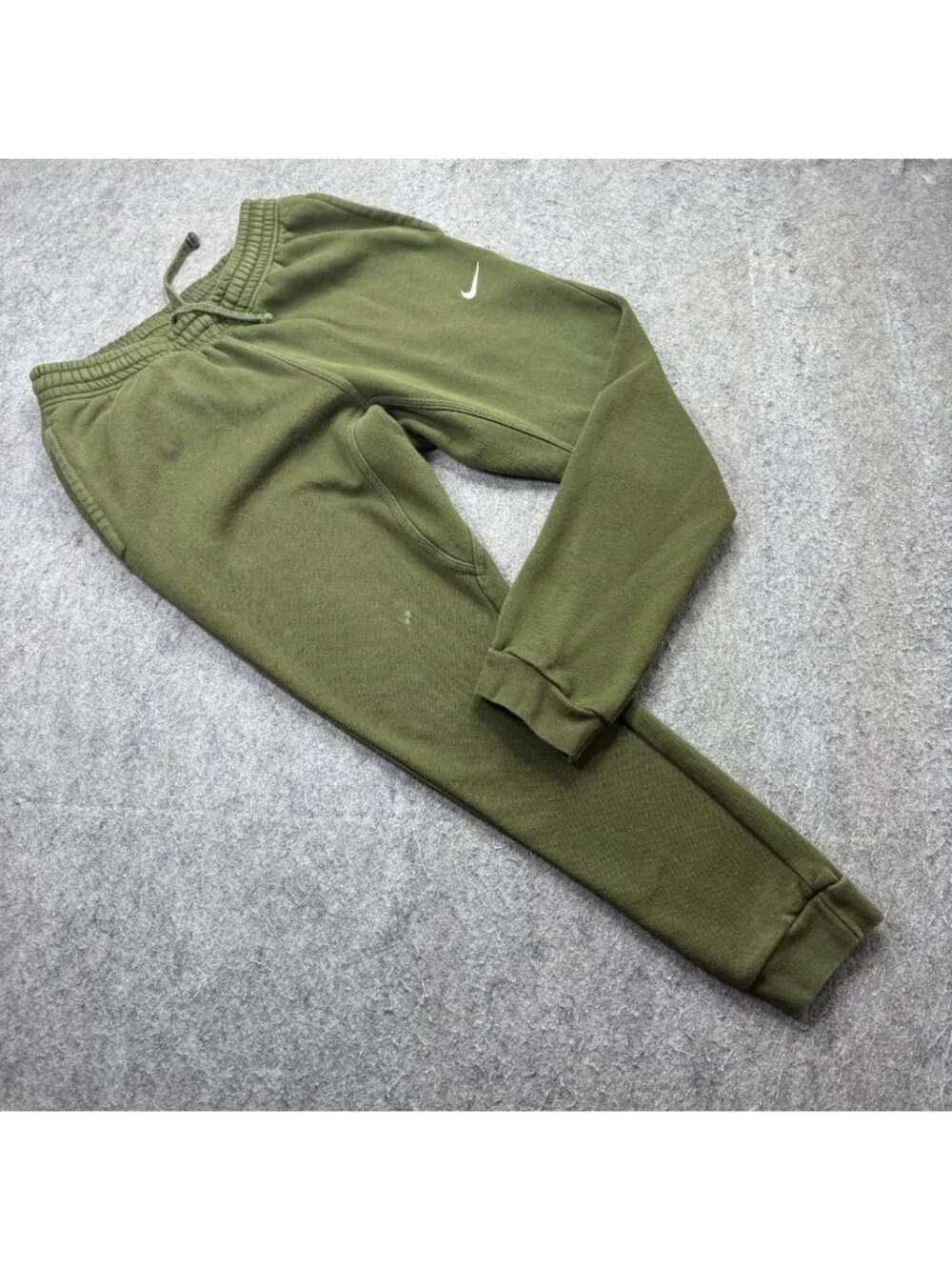 Nike Sportswear Club Fleece Joggers Men M Green Tapered 29